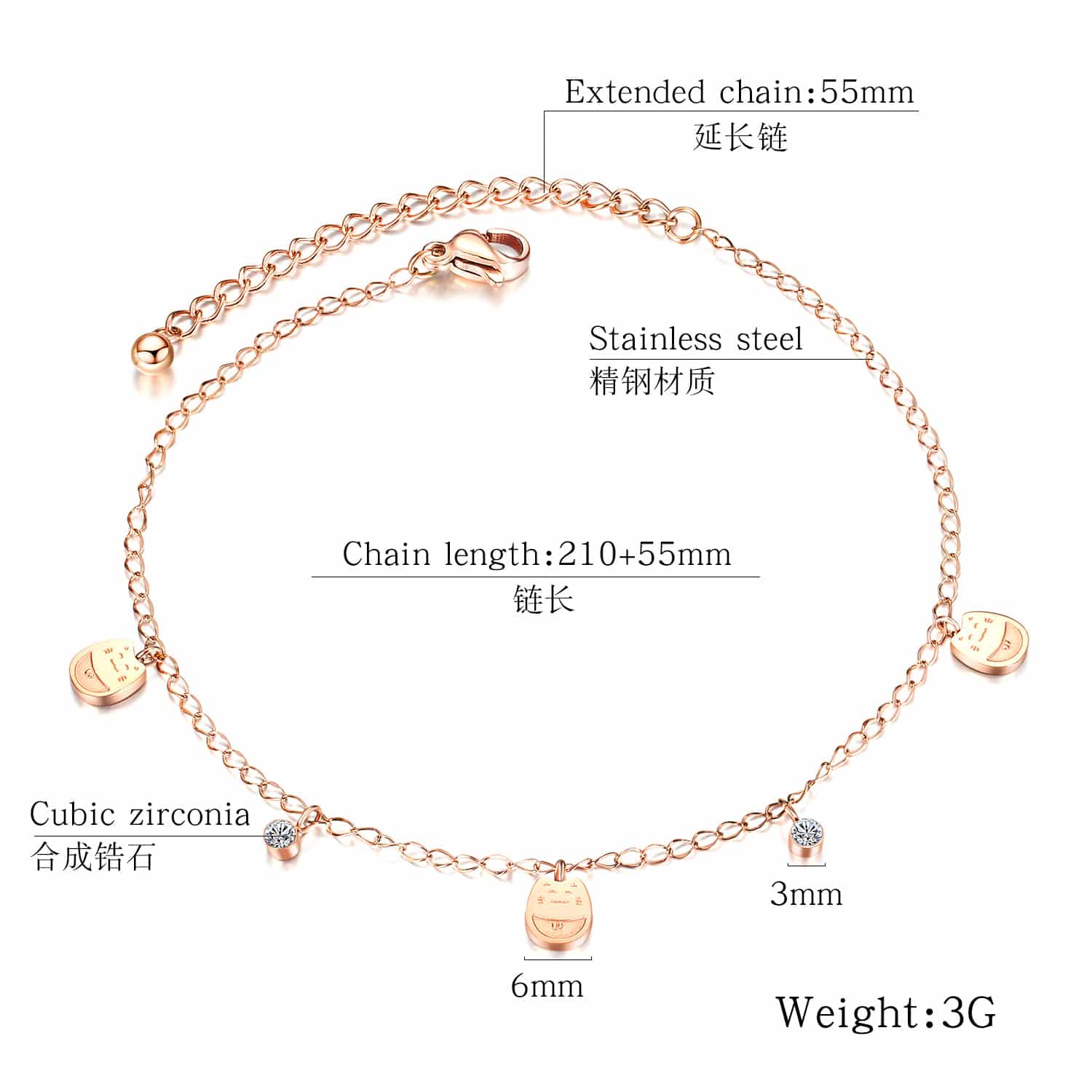 Perfect Stainless Steel Anklets: Durable and Stylish Accessories for Any Occasion
