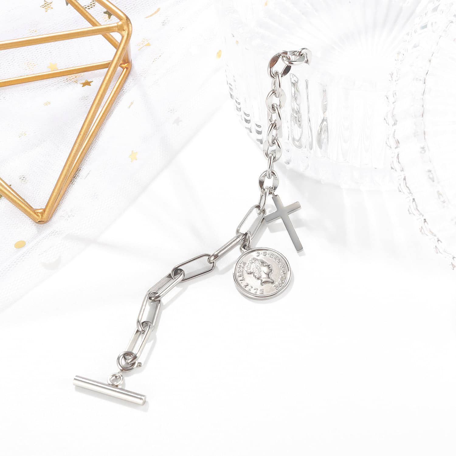 Classic Stainless Steel Bracelet for Women