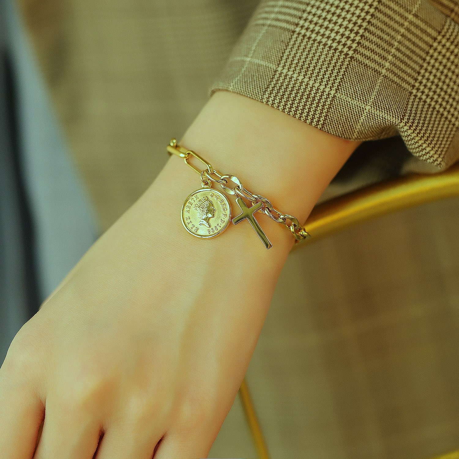 Classic Stainless Steel Bracelet for Women