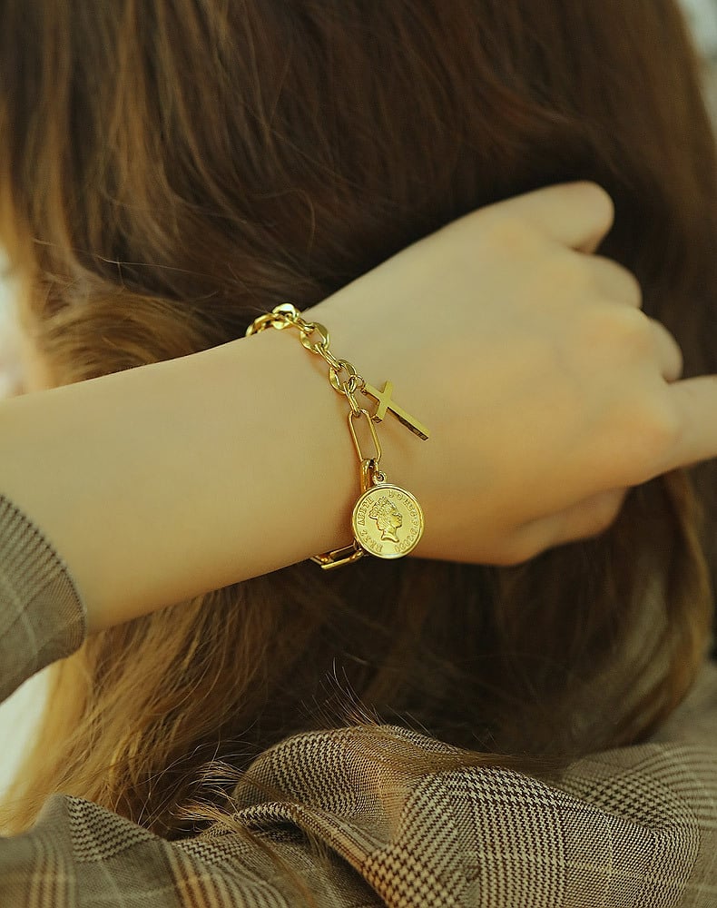 Classic Stainless Steel Bracelet for Women
