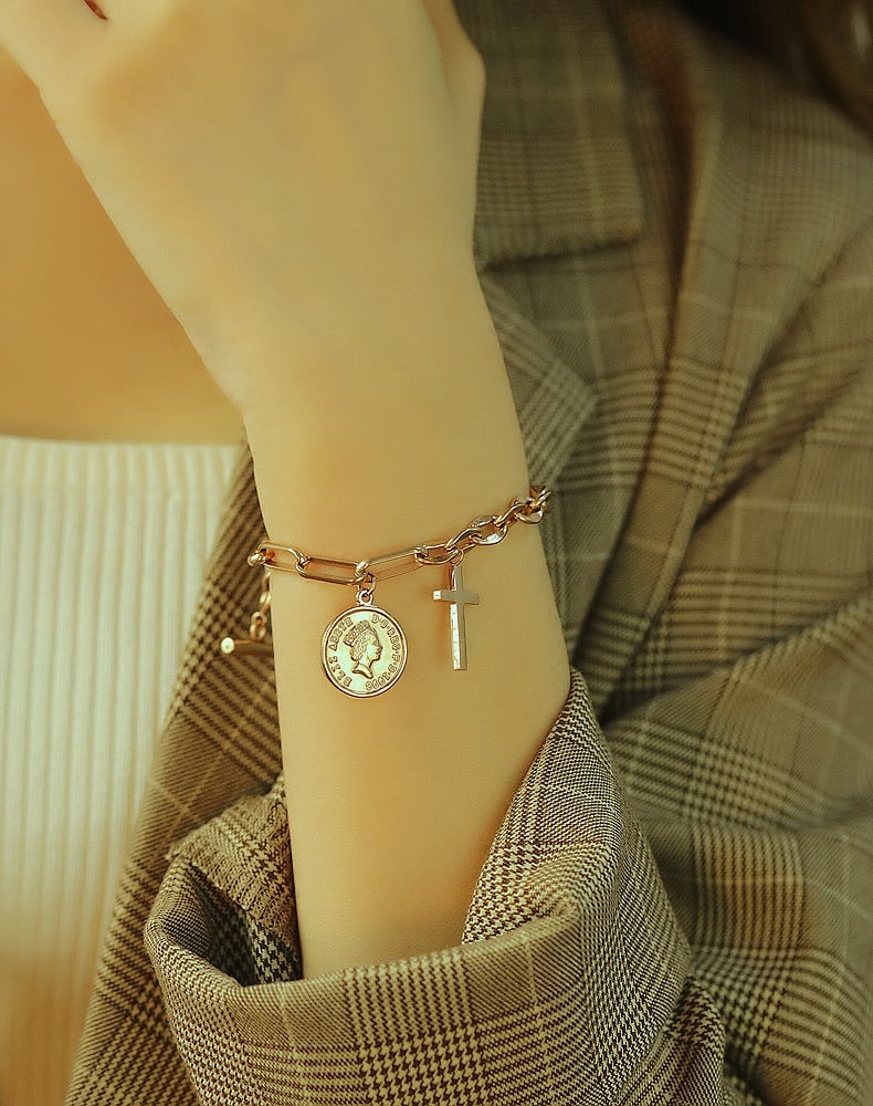 Classic Stainless Steel Bracelet for Women
