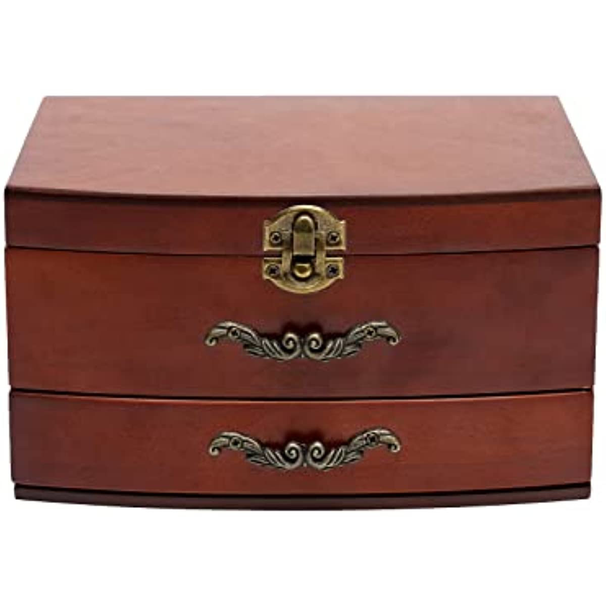 Elegant Wooden Jewelry Box for Wedding Gifts and Special Occasions