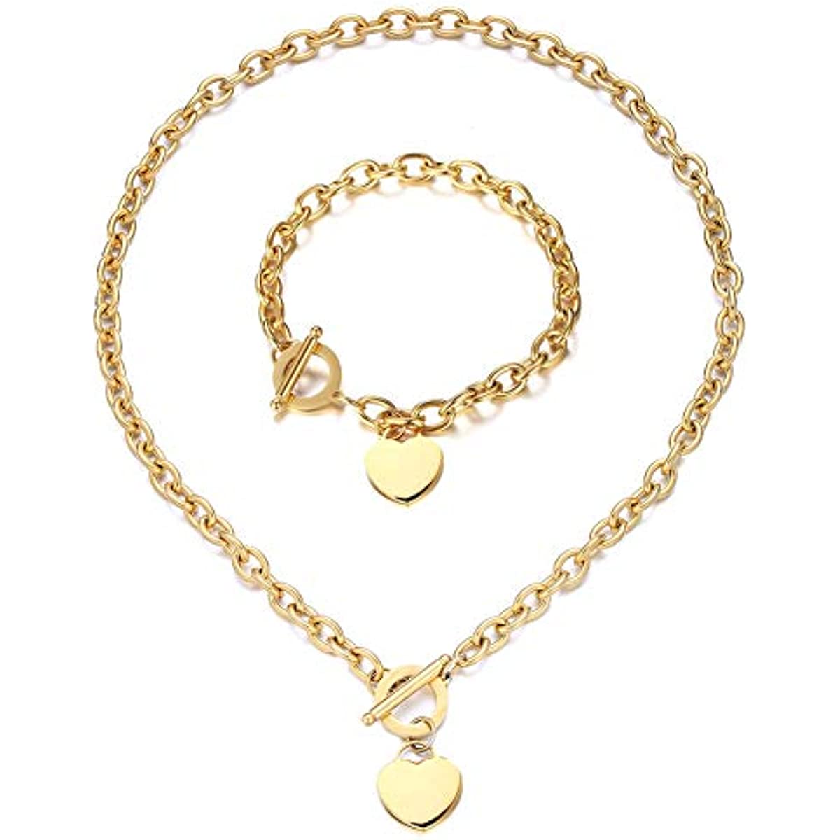 Unique Stainless Steel Jewelry Set for One-of-a-Kind