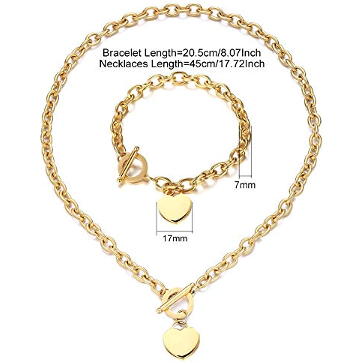 Unique Stainless Steel Jewelry Set for One-of-a-Kind