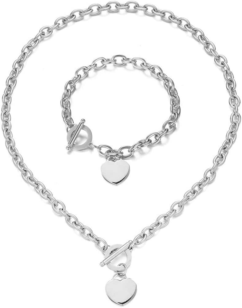 Unique Stainless Steel Jewelry Set for One-of-a-Kind