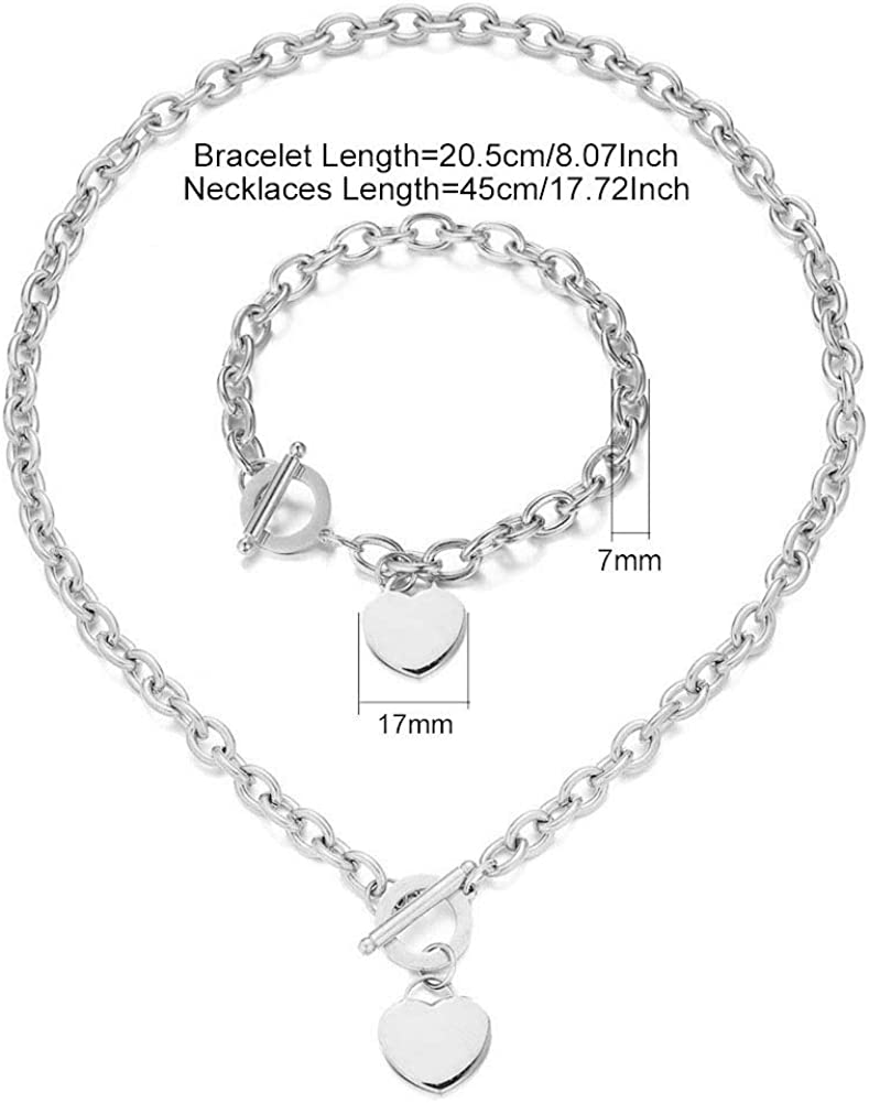 Unique Stainless Steel Jewelry Set for One-of-a-Kind