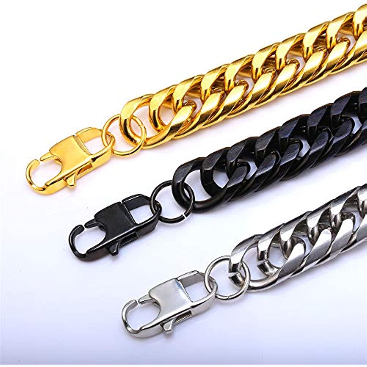 Classic Stainless Steel Jewelry Set for Men with Sensitive Skin