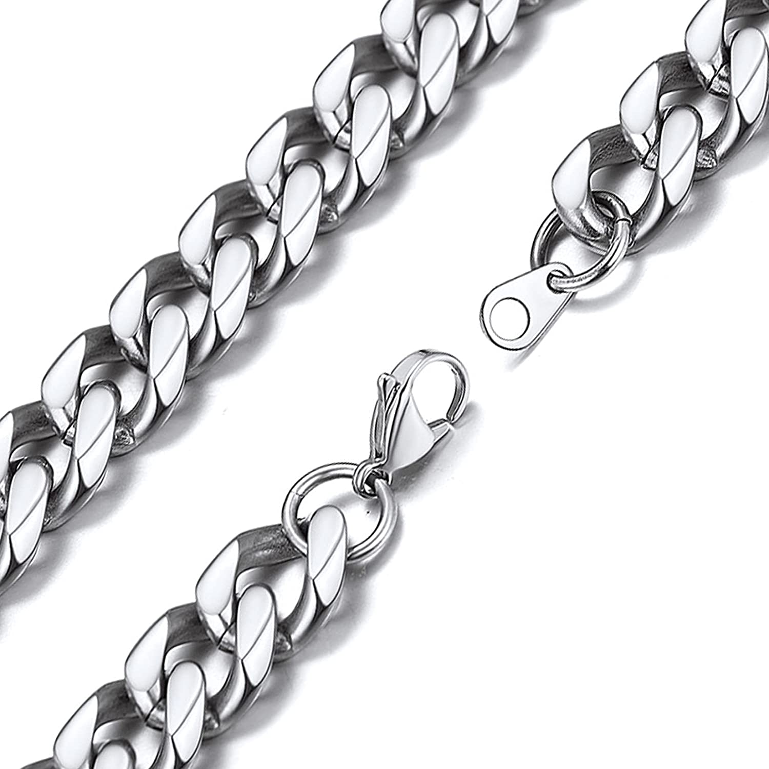 Classic Stainless Steel Jewelry Set for Men with Sensitive Skin