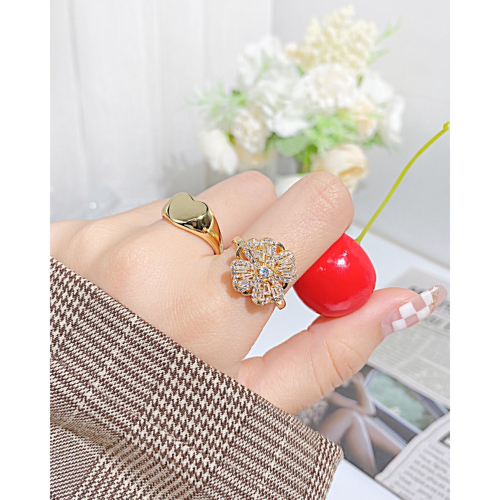 Statement Stainless Steel Rings – Elegant Gift for Your Lovers