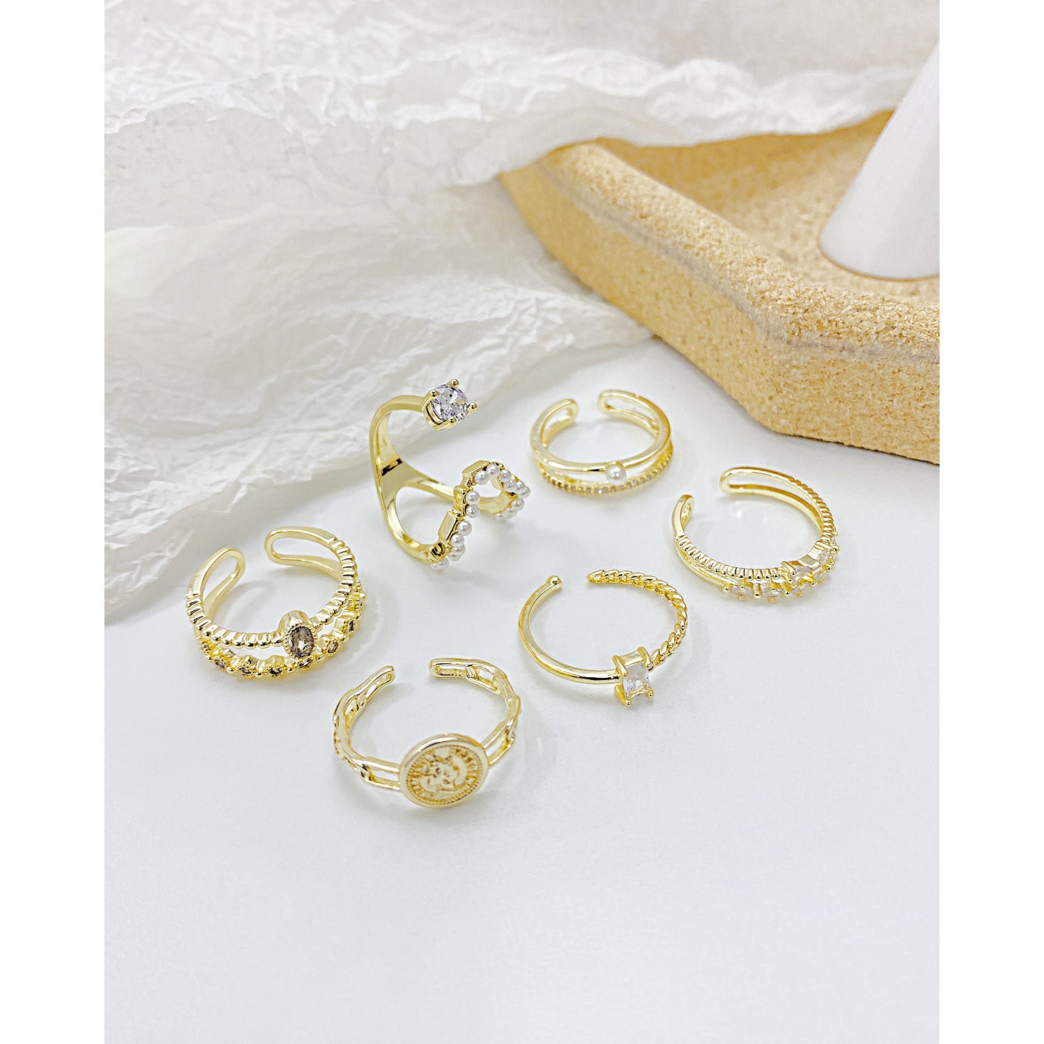 US Trendy Stainless Steel Rings for Fashion-Forward Individuals