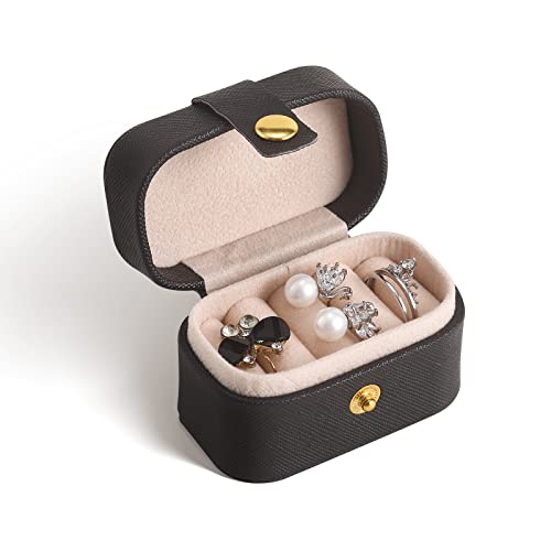 Mini Travel Jewelry Case Portable for Rings, Earrings Organizer