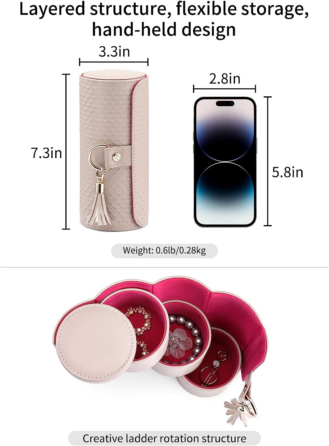 Travel-Friendly Jewelry Box: Viaggio Valentine’s Day Gifts Collection