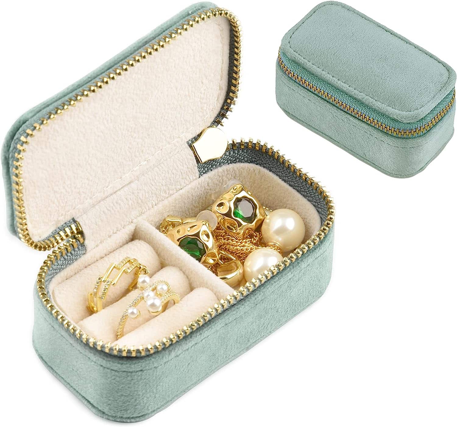 Mini Jewelry Travel Case – Portable and Elegant Organizer for Your Jewelry Collection