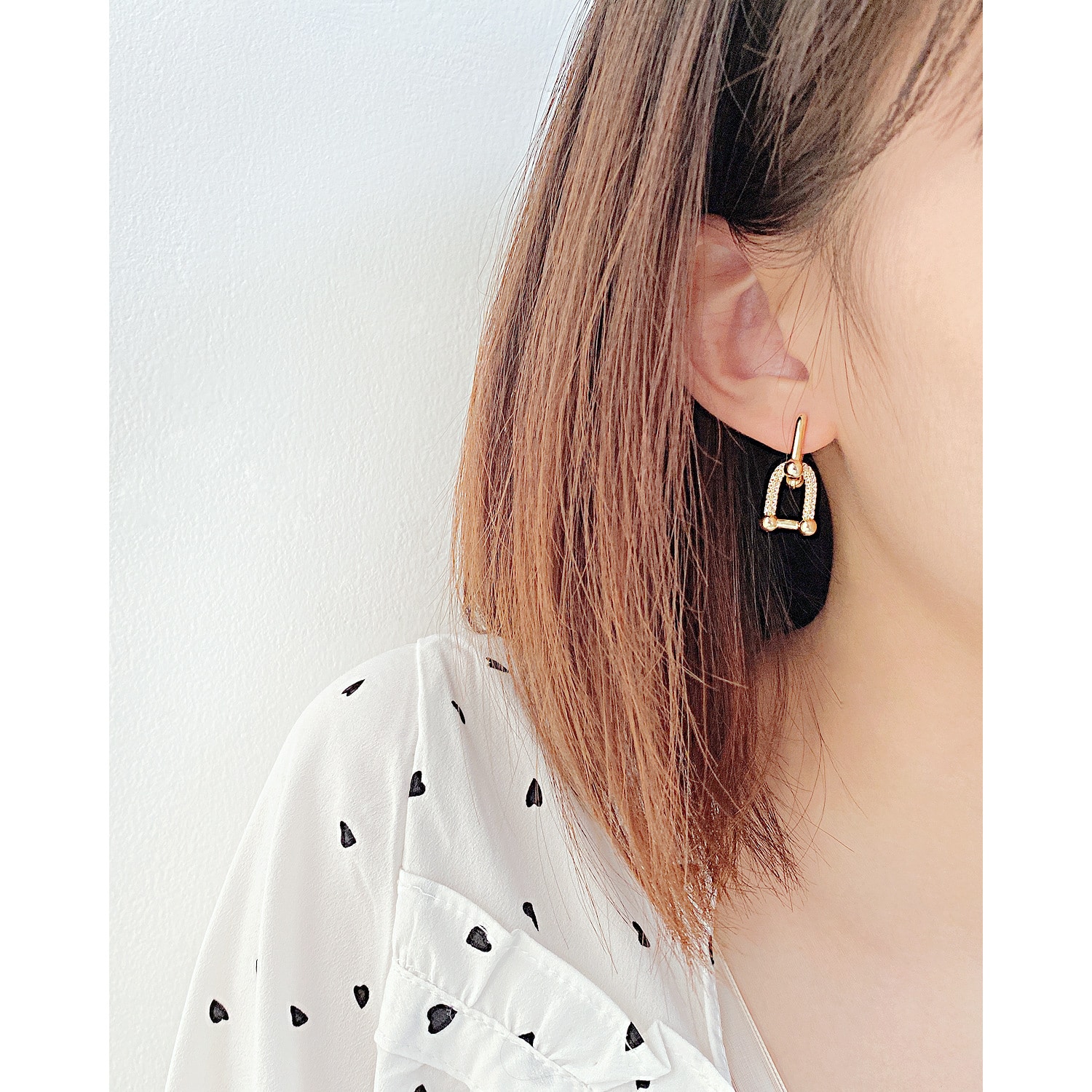 Trendy US Stainless Steel Geometric Earrings – Best gift selection