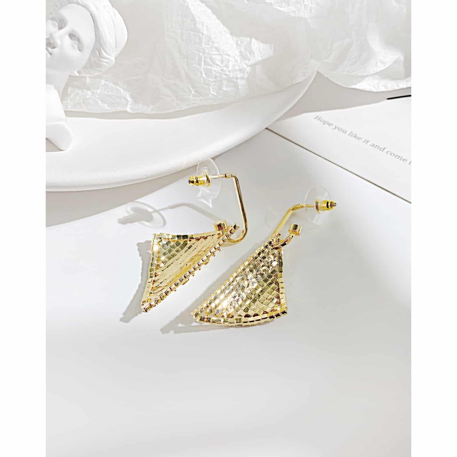 Luxury Irregular Triangle Earrings – Special Gift for Beauty