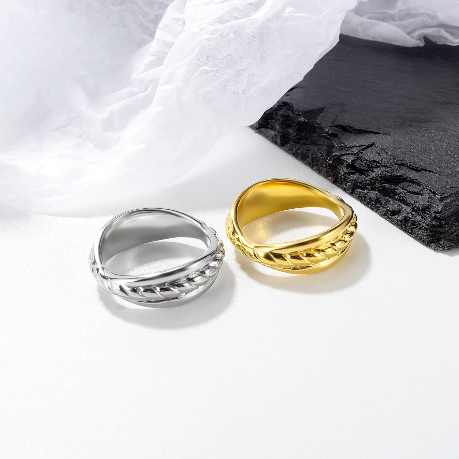 Minimalist Stainless Steel Jewelry Ring