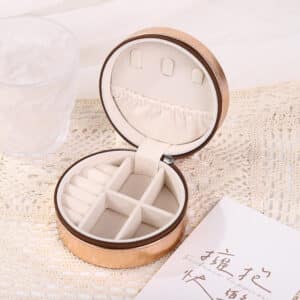 Travel mini jewelry storage case
