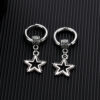Silver Stainless Steel Earrings: Unique 1-Star Design, Firm and Scratch-resistant - Image 6
