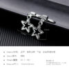 Silver Stainless Steel Earrings: Unique 1-Star Design, Firm and Scratch-resistant - Image 7
