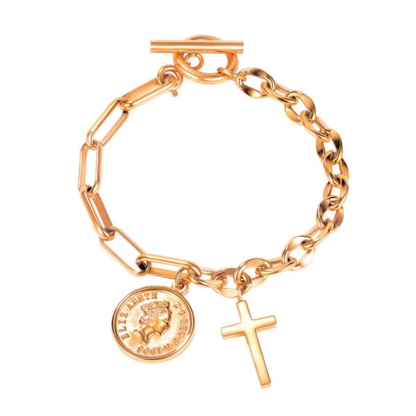 Classic Stainless Steel Bracelet for Women - Image 10