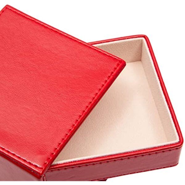 Faux Leather Jewelry Box for Wedding Gifts and Special Occasions - Image 5