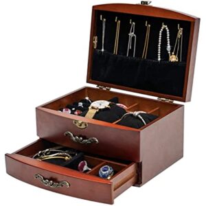Elegant Wooden Jewelry Box for Wedding Gifts and Special Occasions