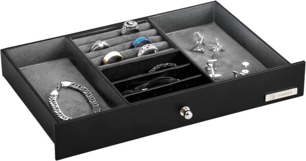 Leather Storage Box for Watches and Jewelry- Luxury Gift for Best Friend - Image 3