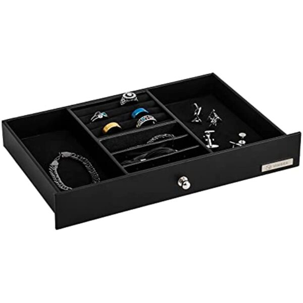 Leather Storage Box for Watches and Jewelry- Luxury Gift for Best Friend - Image 16