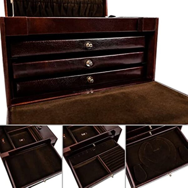 Custom Luxury Jewelry Box Organizer - Make Your Dresser Tidy - Image 2