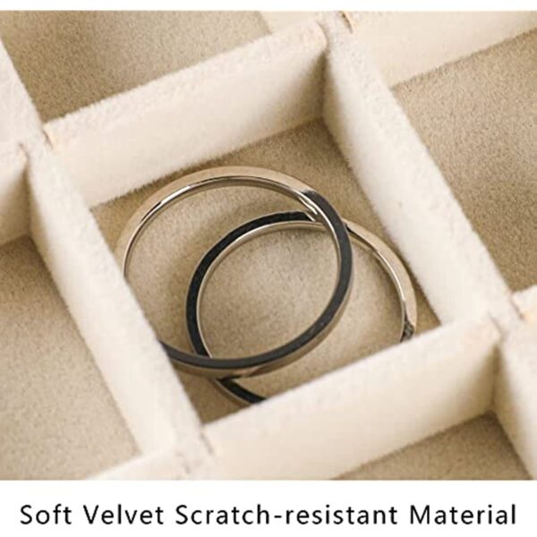 Multifunctional Velvet Jewelry trays - Perfect Dresser Organizer - Image 7