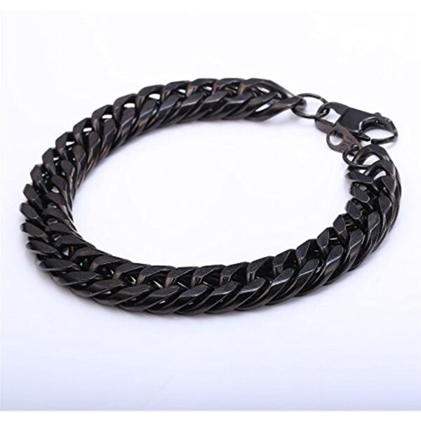 Classic Stainless Steel Jewelry Set for Men with Sensitive Skin - Image 4