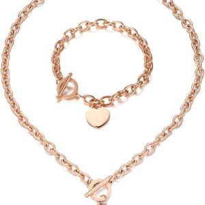 Unique Stainless Steel Jewelry Set for One-of-a-Kind