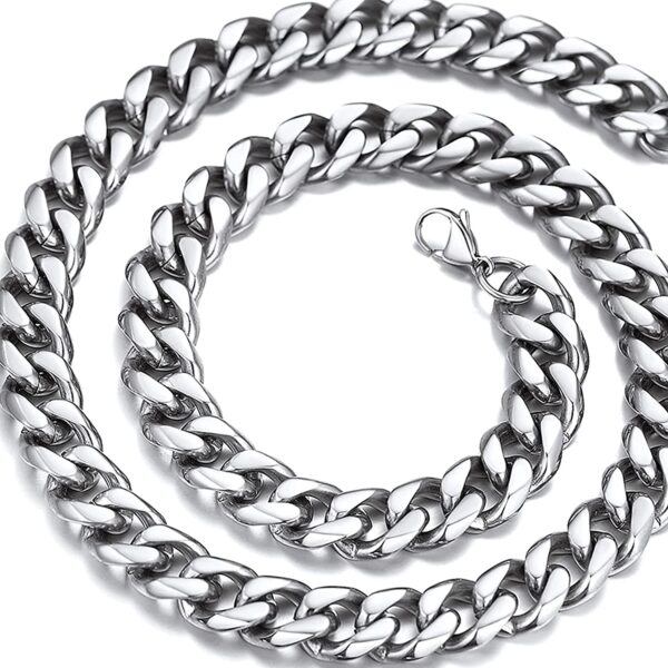 Classic Stainless Steel Jewelry Set for Men with Sensitive Skin - Image 21