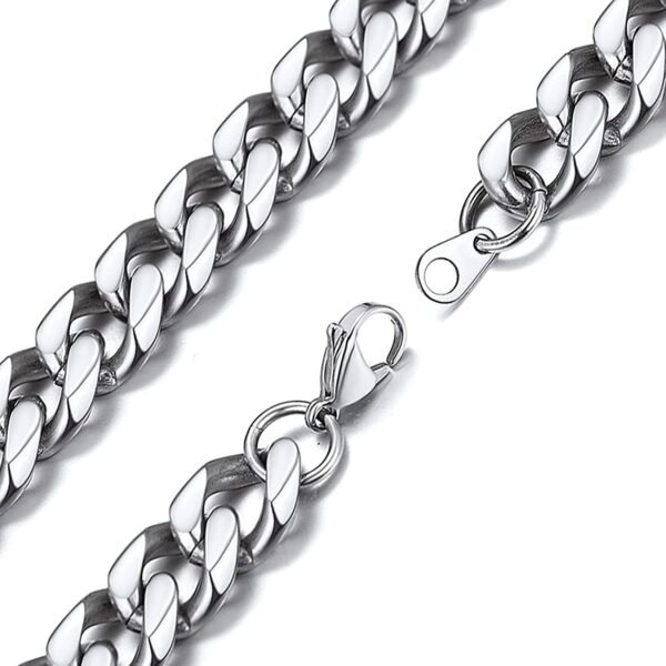 Classic Stainless Steel Jewelry Set for Men with Sensitive Skin - Image 20