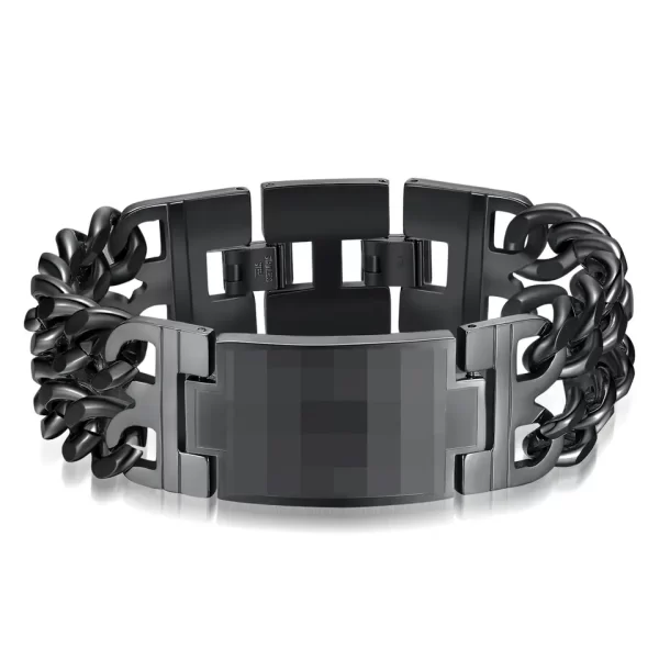 Customized Personality Sleek Stainless Steel Bracelets - Crafted to Perfection - Image 7