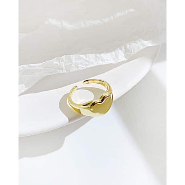 Statement Stainless Steel Rings - Elegant Gift for Your Lovers - Image 4