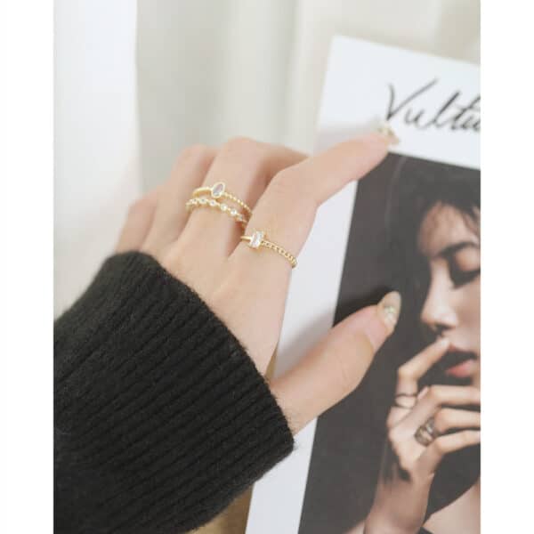US Trendy Stainless Steel Rings for Fashion-Forward Individuals - Image 5