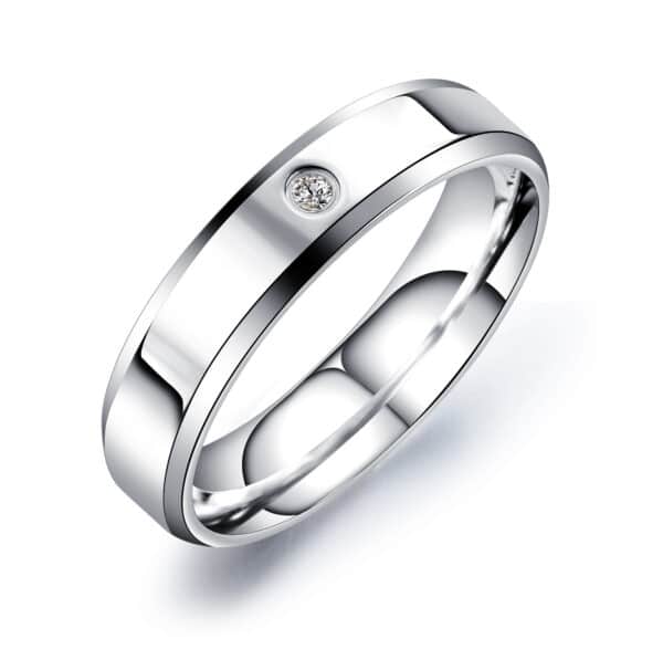 Stunning Stainless Steel Wedding Bands for a Lifetime Together - Image 5