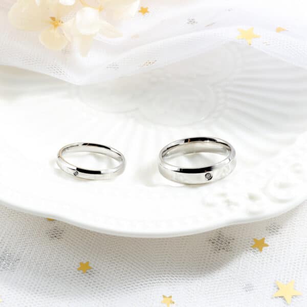 Stunning Stainless Steel Wedding Bands for a Lifetime Together - Image 2