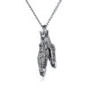 Unique Stainless Steel Fish Pendant Necklace - Ideal for Lovers!