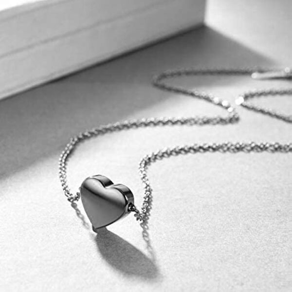 Stainless Steel Heart Name Necklace and Bracelet Set - Customizable with A-Z Letters - Image 12