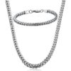 wheat chain necklace