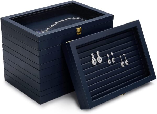 Custom Stackable Jewelry Display Case - Advanced Jewelry Organizer Box - Image 13