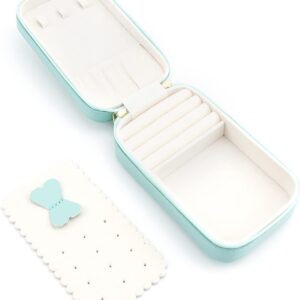 Mini Jewelry Travel Organizer - Ideal for Fashionable Women on the Go