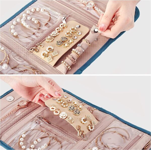 Multifunctional Jewelry Organizer Bag for Wedding Gifts and Special Occasions - Image 12