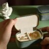 Mini Jewelry Travel Case - Portable and Elegant Organizer for Your Jewelry Collection - Image 4