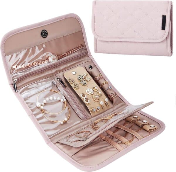 Multifunctional Jewelry Organizer Bag for Wedding Gifts and Special Occasions - Image 14