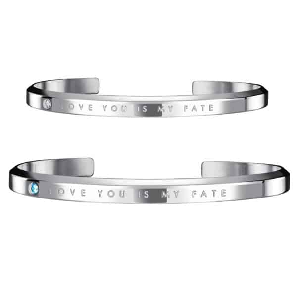 Custom 18K Gold Plated Stainless Steel Jewelry Bracelets for Lovers