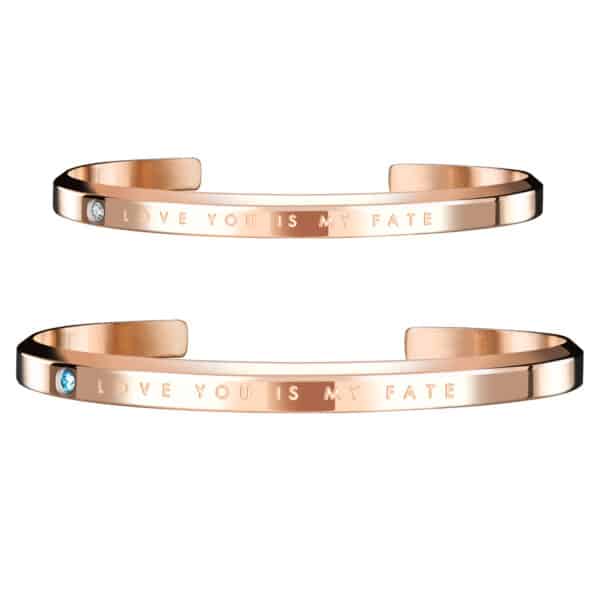 Custom 18K Gold Plated Stainless Steel Jewelry Bracelets for Lovers - Image 2