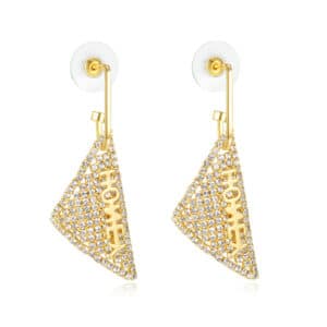 Luxury Irregular Triangle Earrings - Special Gift for Beauty
